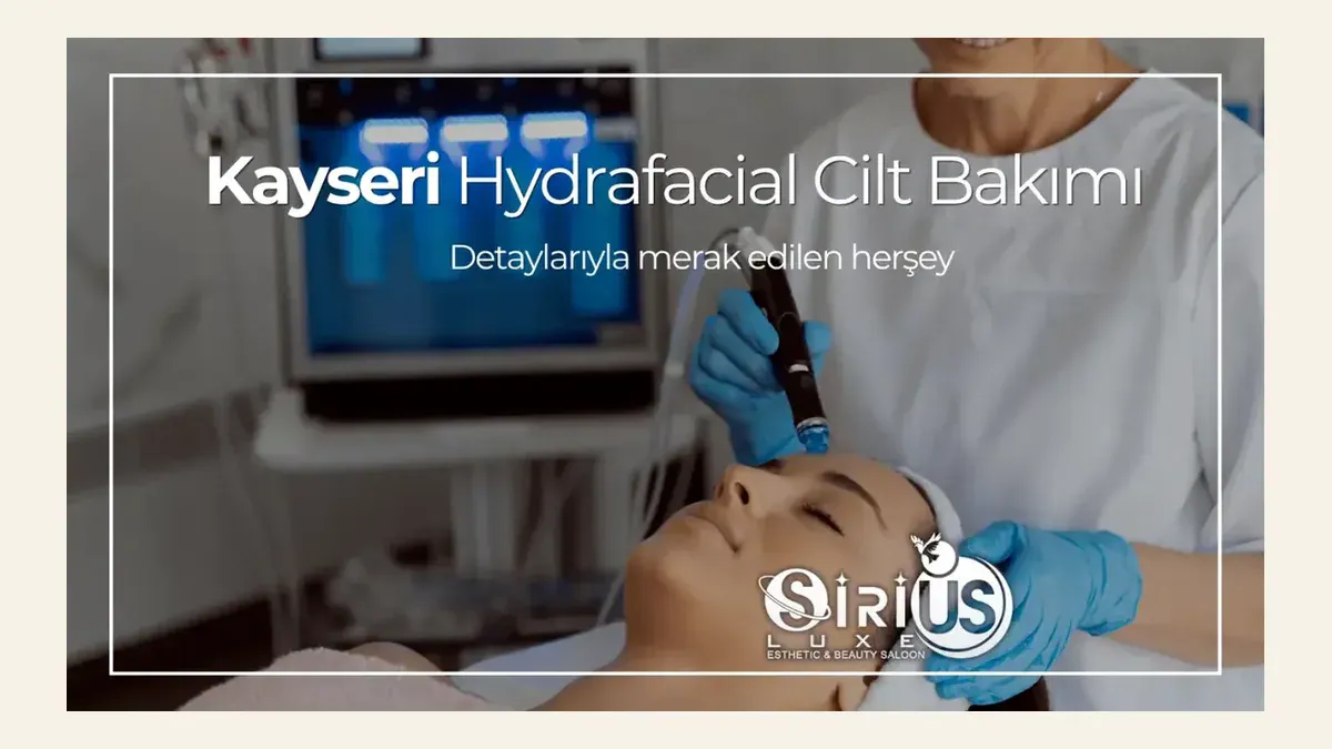 Hydrafacial bakım cihazı