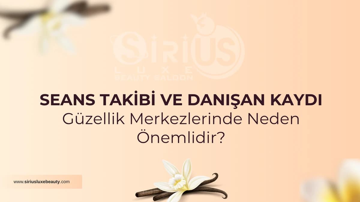Güzellik merkezinde mobil seans takip sistemi