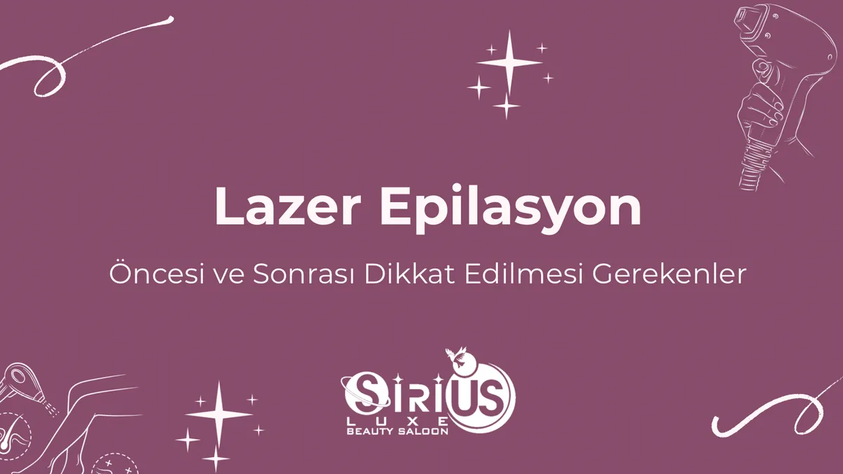Lazer epilasyon uygulama ortamı